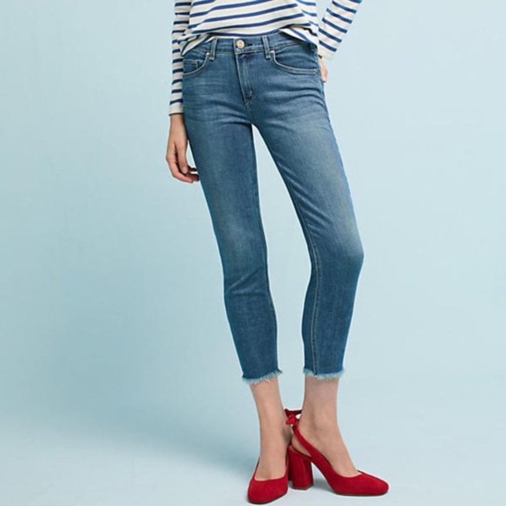 McGuire Newton Mid-Rise Skinny Petite Jeans